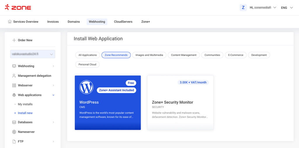 Zone+ Security Monitor is a web security monitoring system that gives a user an overview of website vulnerabilities and potentially dangerous actions on the web server.